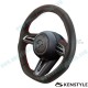 Kenstyle Flat Bottom Leather with Stitching Steering Wheel fits 2019-2024 Mazda3 [BP]