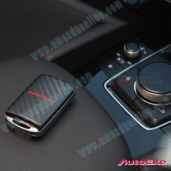 AutoExe Carbon Fibre Car Key Cover fits 2019-2024 Mazda3 [BP]