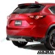 Damd Carbon Fibre Exhaust Muffler Tip fits 13-16 Mazda CX-5 [KE]