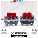 Mazda Pinza de Freno Trasera Roja Brembo para 2015-2025 Mazda Miata [ND,NE] y Miata RF [NDRF]