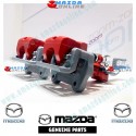 Mazda Pinza de Freno Trasera Roja Brembo para 2015-2025 Mazda Miata [ND,NE] y Miata RF [NDRF]