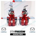 Mazda Pinza de Freno Trasera Roja Brembo para 2015-2025 Mazda Miata [ND,NE] y Miata RF [NDRF]