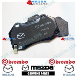 Brembo x Ferodo Front Brake Pad by Mazda Genuine fits 2016+ Miata [ND] and Miata RF [NDRF]