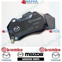 Brembo x Ferodo Front Brake Pad by Mazda Genuine fits 15-24 Miata [ND,NE] and Miata RF [NDRF]