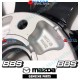 Genuine Mazda BBS 18inch Forged Wheels fits Mazdas