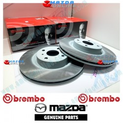 Brembo Rotor de Freno Delantero para 2015-2025 Mazda Miata [ND,NE] y Miata RF [NDRF]