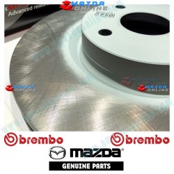 Brembo Rotor de Freno Delantero para 2015-2025 Mazda Miata [ND,NE] y Miata RF [NDRF]