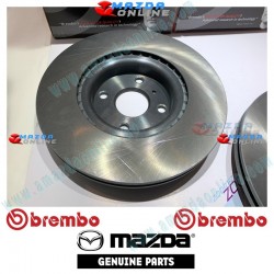 Brembo Rotor de Freno Delantero para 2015-2025 Mazda Miata [ND,NE] y Miata RF [NDRF]