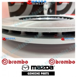 Brembo Rotor de Freno Delantero para 2015-2025 Mazda Miata [ND,NE] y Miata RF [NDRF]