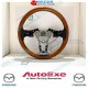 AutoExe LIMITED EDITION Classic Wood Steering Wheel fits 2017-2024 Miata RF [NDRF]