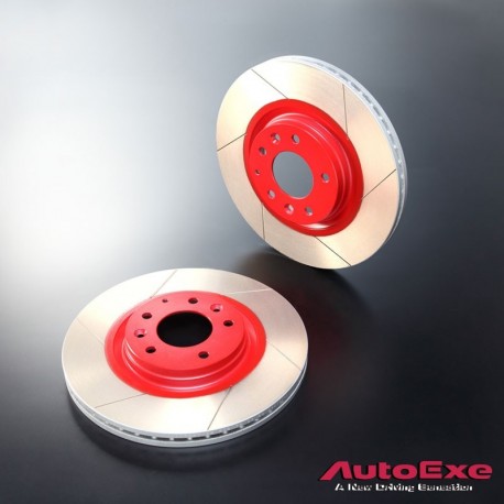 AutoExe Front Brake Rotor Disc Set fits 2019-2024 Mazda3 [BP] SkyActiv-G