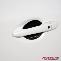 AutoExe Carbon-look Scratch Protector Set [Type-B]