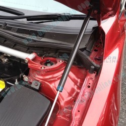 KnightSports Carbon Firbre Bonnet Hood Liftgate Gas Strut Kit fits 13-17 Mazda6 [GJ]